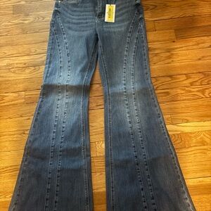 Judy Blue Medium Blue Flare Jeans